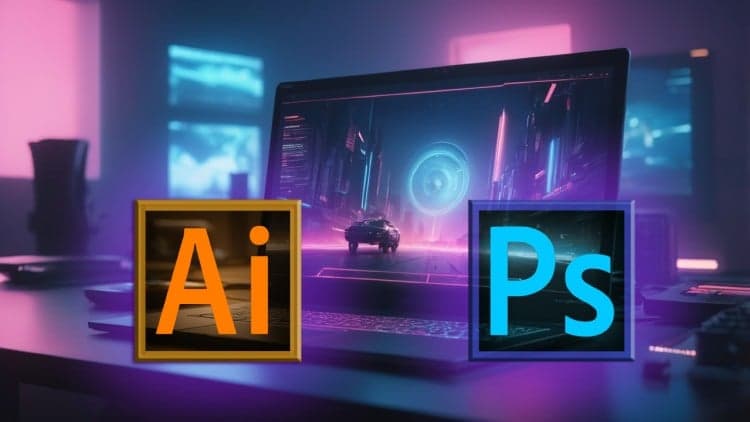 Domina Illustrator y Photoshop: Curso Profesional Completo