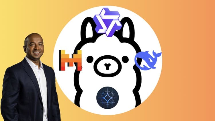 Full-Stack AI with Ollama: Llama, Deepseek, Mistral, Phi-2..